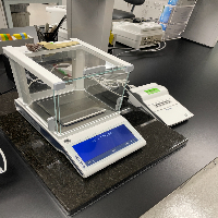 Mettler Toledo Analytical Balance with Granite Base and Printer image 0